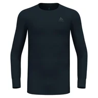 Koszulki męskie - Koszulka tech. męska Odlo BL TOP crew neck l/s ACTIVE WARM ECO - miniaturka - grafika 1