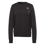 Bluzy damskie - Reebok Damska bluza z długim rękawem z logo French Terry Crew - miniaturka - grafika 1