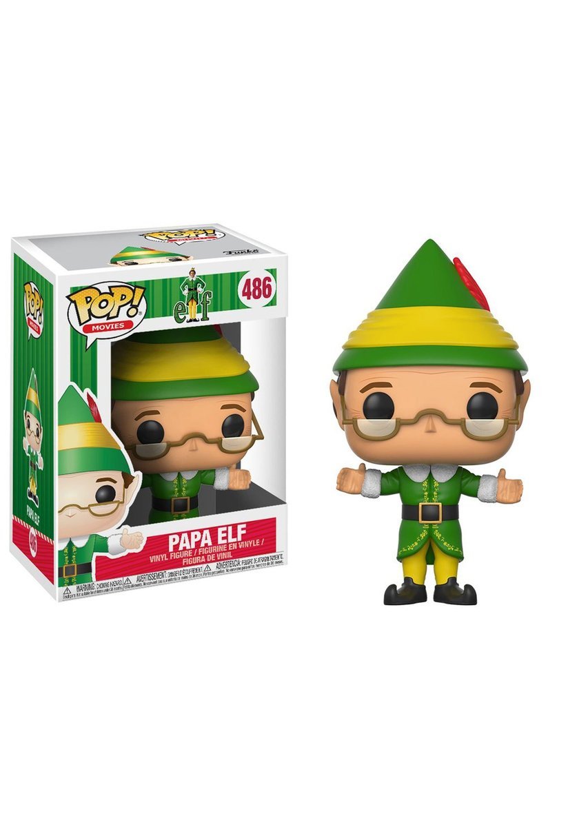 Filmy Funko Pop: Elf - kolekcjonerska figurka winylowa Papa Elf