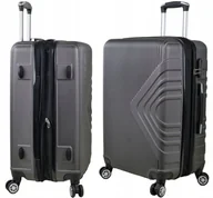 Walizki - ŚREDNIA WALIZKA SUNBAG - MODEL 8082 Z POSZERZENIEM pojemność 80 LITRÓW - miniaturka - grafika 1