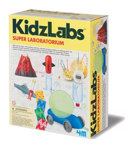 4M KidzLabs Super Laboratorium zestaw - W 5529 - Mały naukowiec - miniaturka - grafika 2