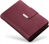 Portfele - SKÓRZANY PORTFEL DAMSKI MIĘKKA PORTMONETKA KOLORY - miniaturka - grafika 1