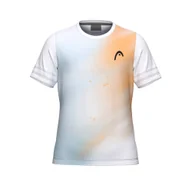 Koszulki dla dziewczynek - Koszulka dziewczęca Head Tie-Break II T-Shirt Girls APXW 140 cm - miniaturka - grafika 1