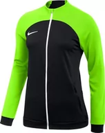 Kurtki damskie - Nike Kurtka damska W Nk Df Acdpr Trk Jkt K, czarna/wolt/biała, DH9250-010, S - miniaturka - grafika 1