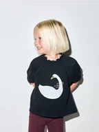 Bluzki dla niemowląt - Reserved - T-shirt z aplikacją - czarny - miniaturka - grafika 1