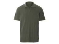 Koszulki męskie - LIVERGY® Koszulka polo męska z bawełną (Khaki, L (52/54)) - miniaturka - grafika 1