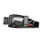 Gogle i okulary motocyklowe - Gogle Cross Alpinestars Vision 5 Corp Czarny - miniaturka - grafika 1