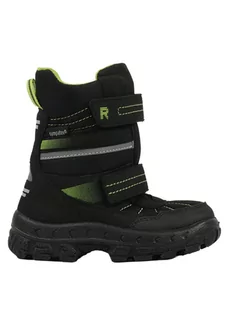Richter Shoes Kozaki zimowe "Davos" w kolorze czarnym - Kozaki damskie - miniaturka - grafika 1