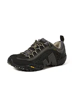 Buty trekkingowe męskie - Merrell Męskie buty trekkingowe Intercept, Gładka czerń, 40 EU - miniaturka - grafika 1