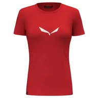 Koszulki i topy damskie - Salewa Damska koszulka Solid Dry W - miniaturka - grafika 1