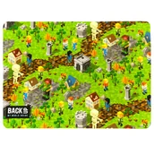 Podkładki na biurko - Podkład laminowany 7A61 Pixele Miasto BackUp Derform - miniaturka - grafika 1