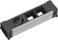 Listwy zasilające - Listwa zasilająca Bachmann 1 gniazdo czarna - miniaturka - grafika 1