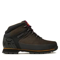 Botki męskie - Trzewiki Timberland EURO SPRINT MID BOOT TB0A41A7EJU1 Brązowy - miniaturka - grafika 1
