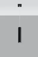 Lampy sufitowe - Sollux Lighting Lampa wisząca LAGOS 1 czarny - miniaturka - grafika 1