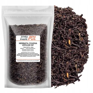 HERBATA CZARNA CEYLON OP 100g Liściasta naturalna - Herbata - miniaturka - grafika 1