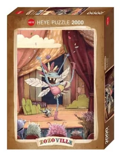 Heye Puzzle 2000 Zozoville, Teatr Off Broadway - - Puzzle - miniaturka - grafika 1