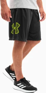 Under Armour Spodenki męskie Under Armour Tech Graphic czarne 1306443 008 L - Spodnie sportowe męskie - miniaturka - grafika 1