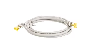 Goobay Kabel Sieciowy RJ45 91603 S/FTP CAT 7 2 m Szary - Patchcordy - miniaturka - grafika 1