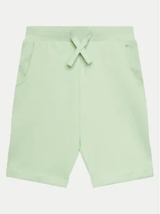 Guess Szorty sportowe L93Q25 KAUG0 Zielony Regular Fit - Spodenki damskie - miniaturka - grafika 1