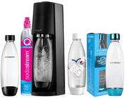 Saturatory - Sodastream Gazownik Terra Premium 4 butelki - Neon Blue - miniaturka - grafika 1