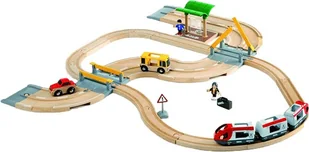 BRIO Zestaw torów i dróg 33209 - Pociągi dla dzieci - miniaturka - grafika 1