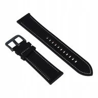 Akcesoria do smartwatchy - Pasek Samsung Watch 3 45mm |SM-R840| (M/L) Skóra Czarny Oem - miniaturka - grafika 1