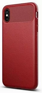 Caseology Vault Case - Etui iPhone Xs Max (Red) (CO-A18L-VLT-RD) - Etui i futerały do telefonów - miniaturka - grafika 1