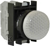 Inne akcesoria elektryczne - Dajar emas elektroteknik Lampka sygnalizacyjna biała 12-30V AC/DC T0-B050XB T0-B050XB - miniaturka - grafika 1