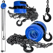 Wciągarki - Wciągarka łańcuchowa 1T (2,5 m) MAR-POL - miniaturka - grafika 1