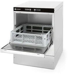 HENDI Zmywarka do szkła kosze 40x40 pompa zrzutowa 230 V - Zmywarki gastronomiczne - miniaturka - grafika 1