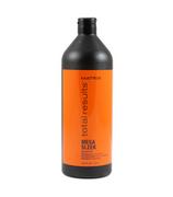 Szampony do włosów - Matrix Total Results Mega Sleek Shea Butter Shampoo szampon do włosów z masłem shea 1000ml - miniaturka - grafika 1