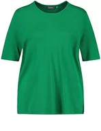 Swetry damskie - Samoon Sweter damski, MONTANA GREEN, 42 Duże Rozmiary - miniaturka - grafika 1