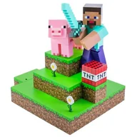 Dekoratorstwo - Lampka - Diorama Minecraft Steve (Wysokość: 30 Cm) - miniaturka - grafika 1