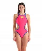Stroje kąpielowe - Strój Kąpielowy Damski Jednoczęściowy Treningowy Na Basen Arena Biglogo D34 - miniaturka - grafika 1