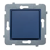 Wyłączniki światła i elektryczne - Włącznik pojedynczy ROSA Granatowy POLMARK - miniaturka - grafika 1