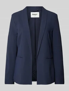 Żakiet w jednolitym kolorze model ‘SAFRON’ - Marynarki i żakiety damskie - miniaturka - grafika 1