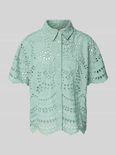 Bluzka o kroju relaxed fit z czystej bawełny model ‘NEW LALISA’ - Bluzki damskie - miniaturka - grafika 1