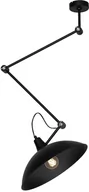 Lampy sufitowe - Aldex Lampa sufitowa na wysięgniku MELOS 808PL_G1, czarna, 1x60W E27 808PL_G1 - miniaturka - grafika 1