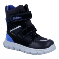 Buty dla dziewczynek - Richter Buty dziecięce Snow 2.0 Buty zimowe, czarne/Cobalt, 36 EU, Czarny kobaltowy, 36 EU - miniaturka - grafika 1