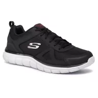 Baleriny - Buty SKECHERS - Scloric 52631/BKRD Black/Red - miniaturka - grafika 1