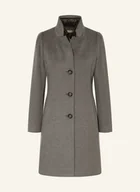 Płaszcze damskie - Cinzia Rocca Płaszcz Wełniany Z Wyjmowaną Podpinką grau - miniaturka - grafika 1