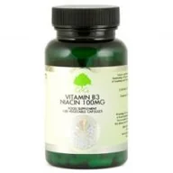 Witaminy i minerały - G&G G&G Witamina B3 niacyna 100 mg x 120 kaps - miniaturka - grafika 1
