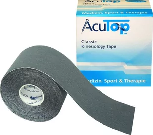 Oryginal Kinesiology Tape AcuTop gray - NIEMIECKA JAKOŚĆ - niska cena (acutop szary) - Apteczki i materiały opatrunkowe Oryginal Kinesiology Tape AcuTop gray - NIEMIECKA JAKOŚĆ - niska cena (acutop szary) - Apteczki i materiały opatrunkowe - miniaturka - grafika 1