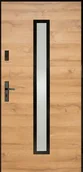Drzwi zewnętrzne - Drzwi zewnętrzne stalowe wejściowe Auria Passive Grandson 90 prawe Splendoor - miniaturka - grafika 1