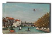 Obrazy i zdjęcia na płótnie - Study for View of the Pont de Sèvres, Henri Rousseau - obraz na płótnie Wymiar do wyboru: 50x40 cm - miniaturka - grafika 1