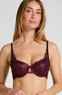 Biustonosze - Hunkemöller Usztywniony biustonosz z fiszbinami Hollie Fioletowy - miniaturka - grafika 1