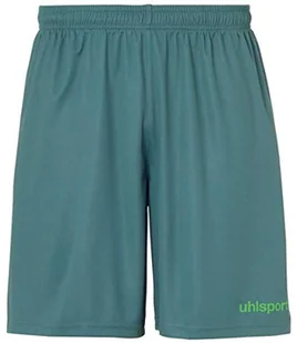 uhlsport uhlsport Center Basic szorty dziecięce bez majtek wewnętrznych, fir zielony/fluorescencyjny zielony, 140 100334217 - Spodnie i spodenki dla chłopców - miniaturka - grafika 1