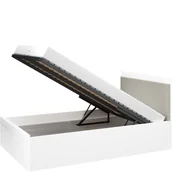 Stelaże pod materac - Łóżko 120 x 200 ze Stelażem i Pojemnikiem 15 Lahti ML Meble - miniaturka - grafika 1