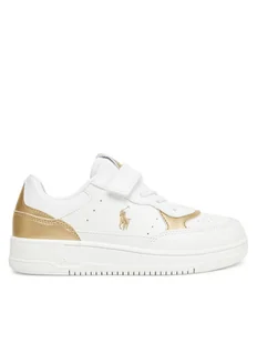 Polo Ralph Lauren Sneakersy Masters Court II Ps RL03403103 Biały - Buty dla dziewczynek - miniaturka - grafika 1