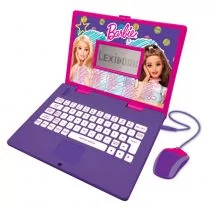Laptop edukacyjny Barbie Lexibook JC598BBI17 - Zabawki interaktywne dla dzieci - miniaturka - grafika 1